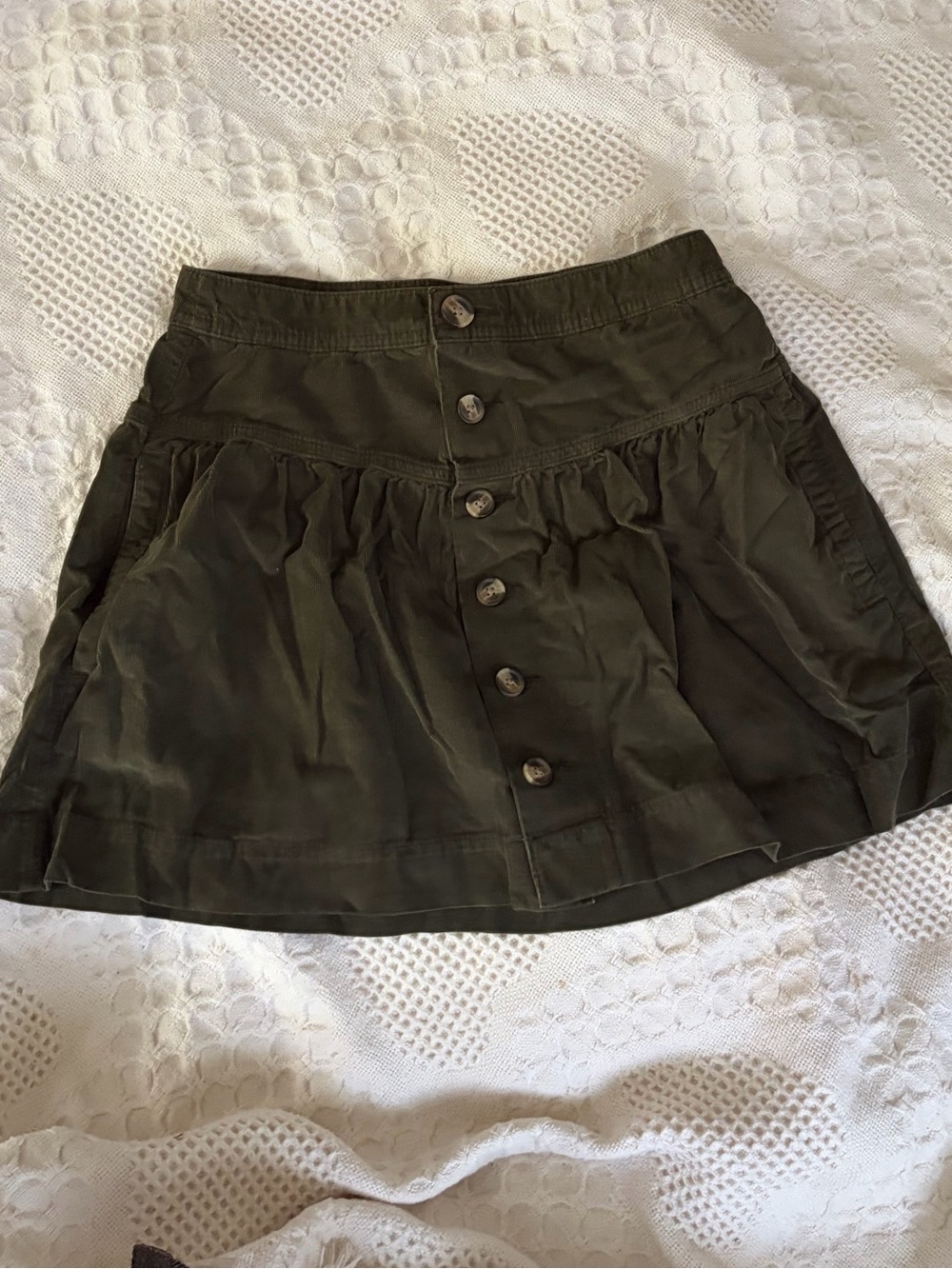 American Eagle corduroy mini skirt